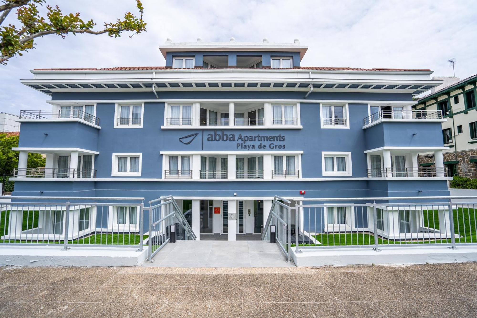 Abba Apartments Playa De Gros سان سيباستيان المظهر الخارجي الصورة
