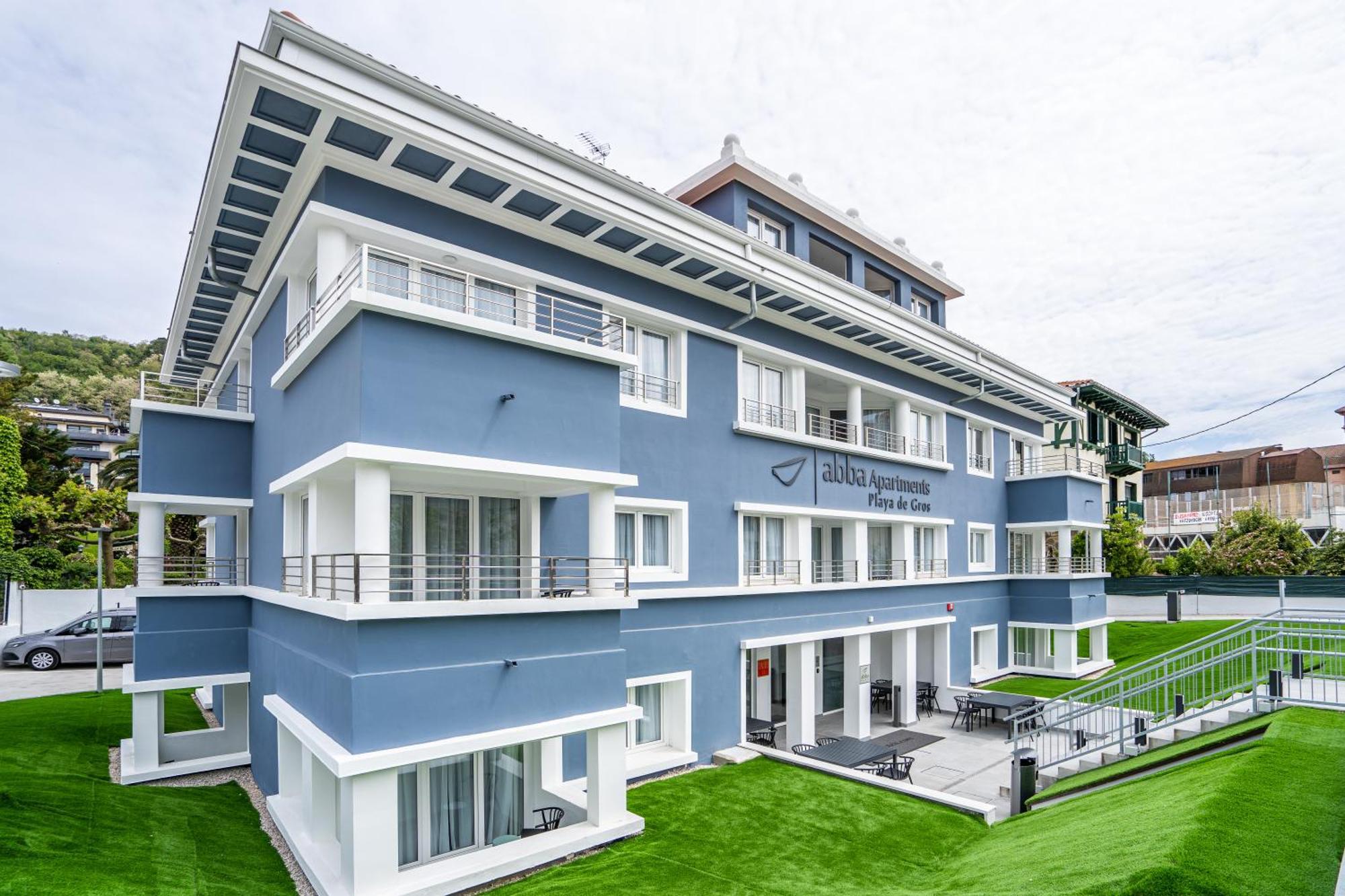 Abba Apartments Playa De Gros سان سيباستيان المظهر الخارجي الصورة