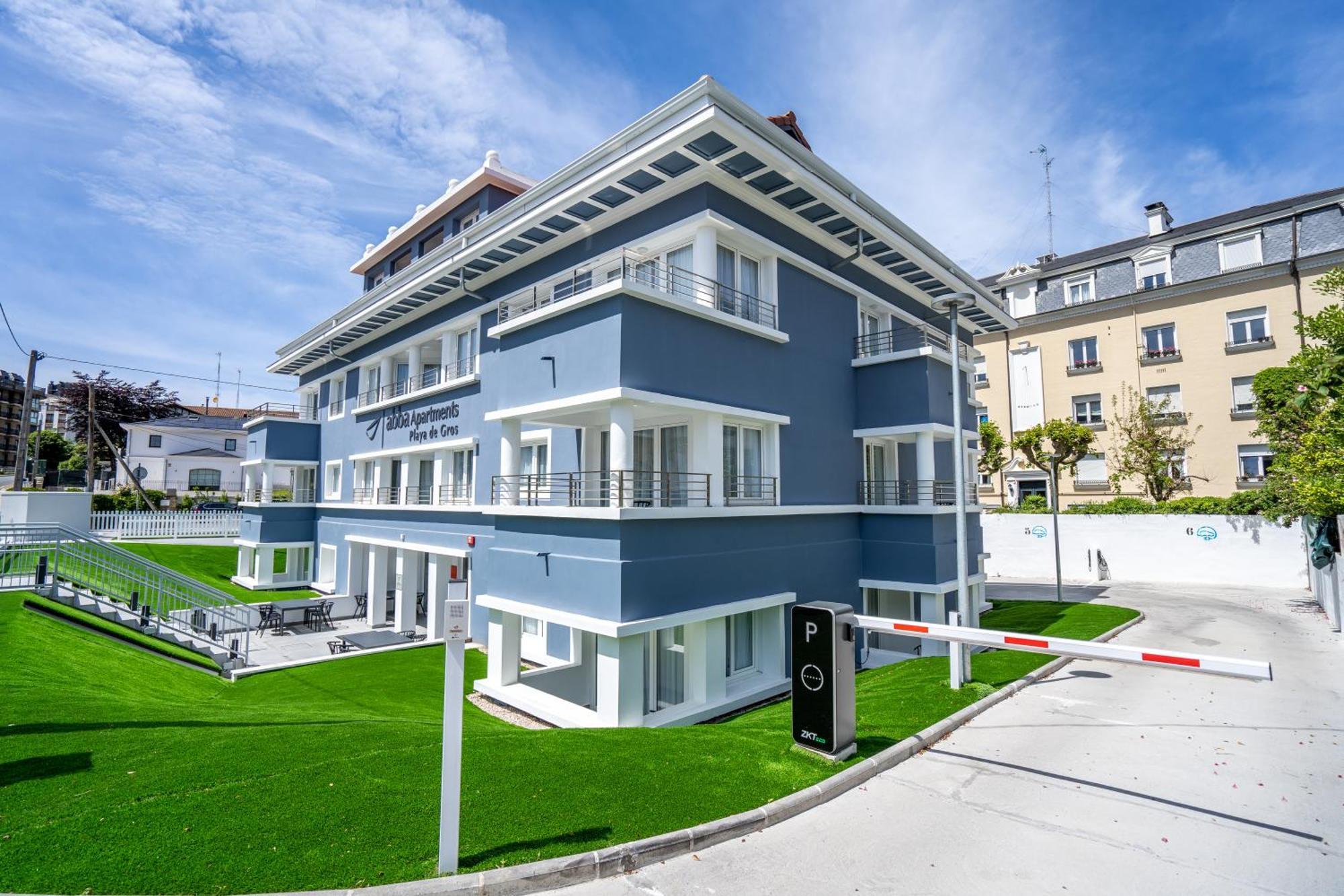 Abba Apartments Playa De Gros سان سيباستيان المظهر الخارجي الصورة